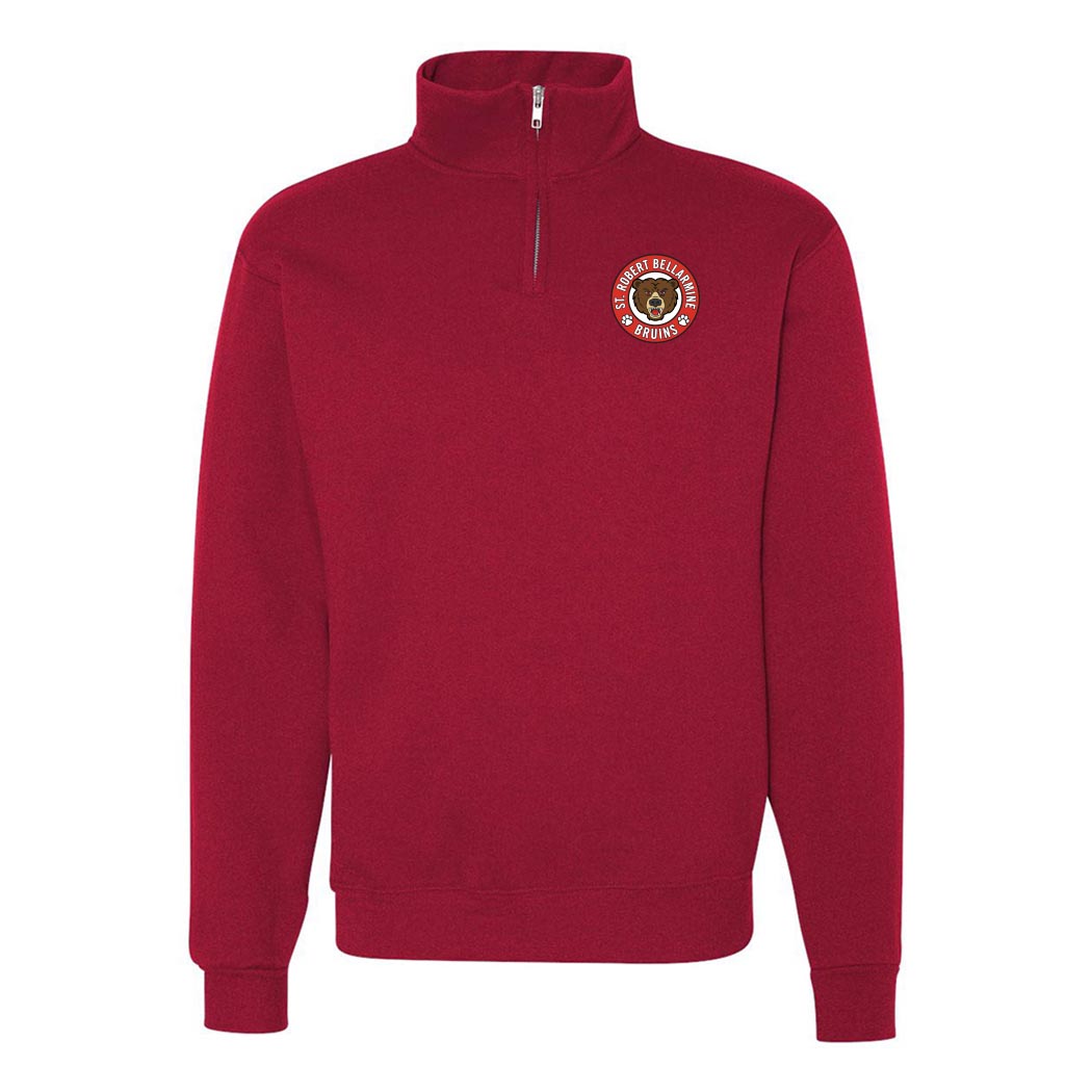 Logo ~ Quarter Zip Sweatshirt ~ St. Robert Bellarmine School