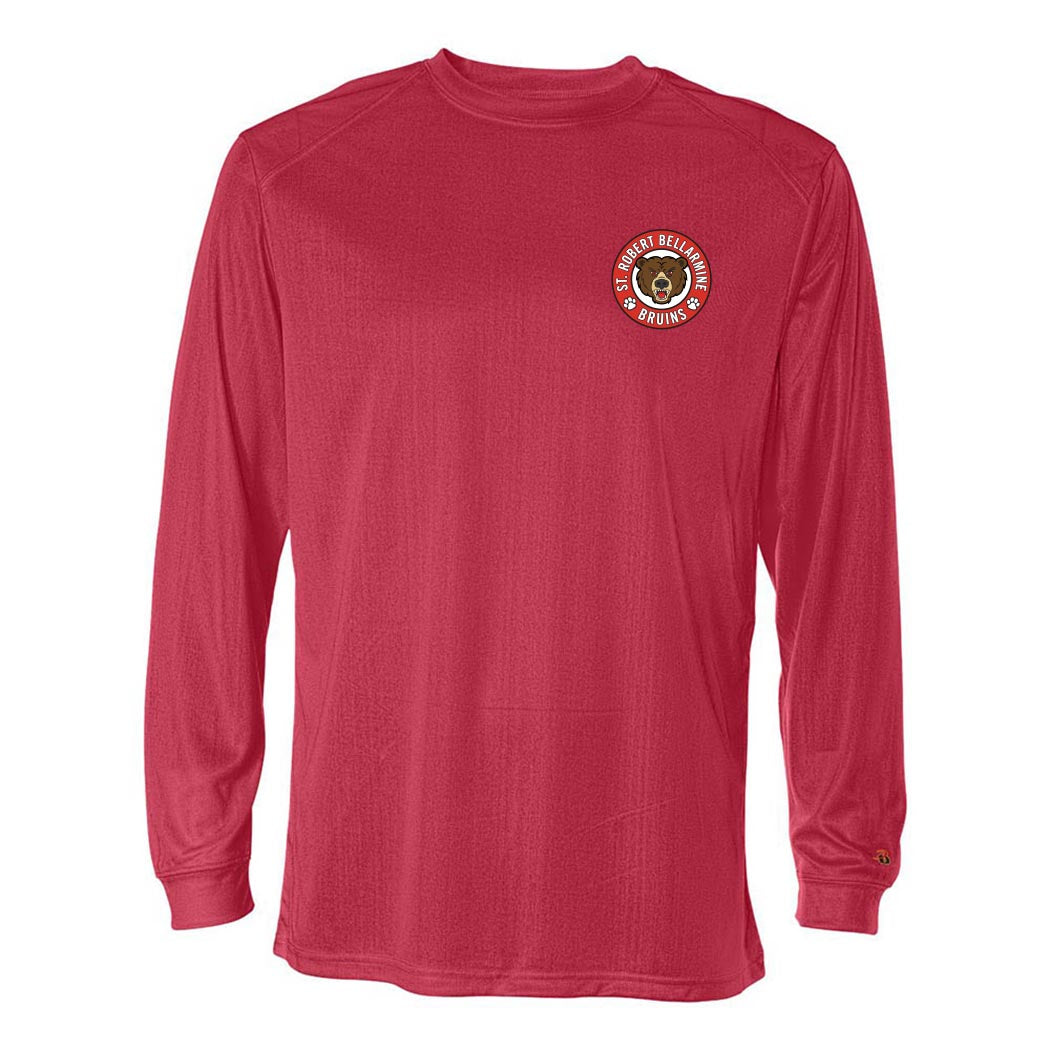 Logo ~ Long Sleeve Performance Tee ~ St. Robert Bellarmine Academy