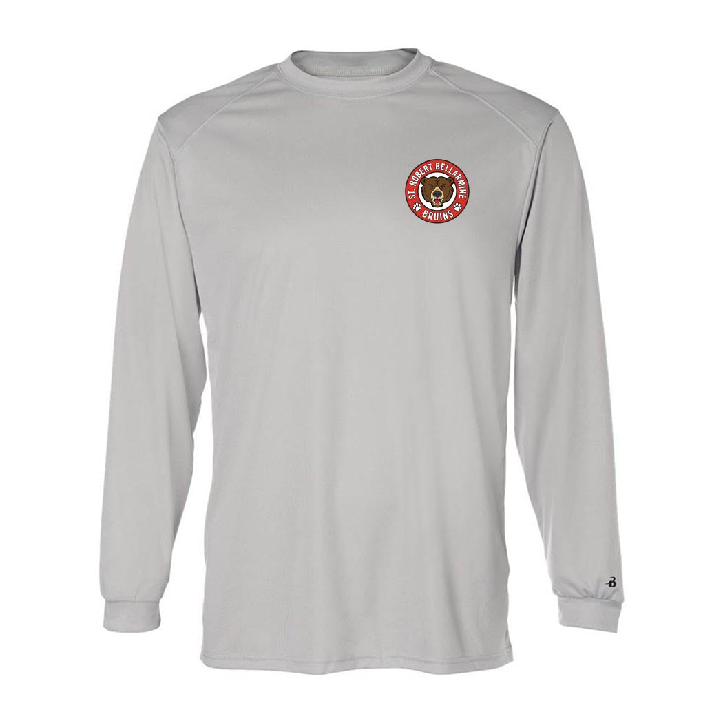 Logo ~ Long Sleeve Performance Tee ~ St. Robert Bellarmine Academy