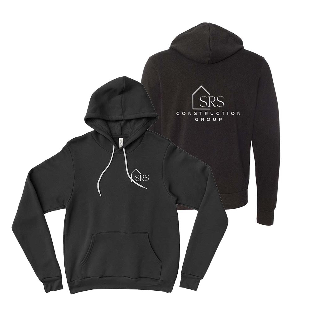 LOGO HOODIE ~ SRS CONSTRUCTION ~ youth & adult ~ classic unisex fit