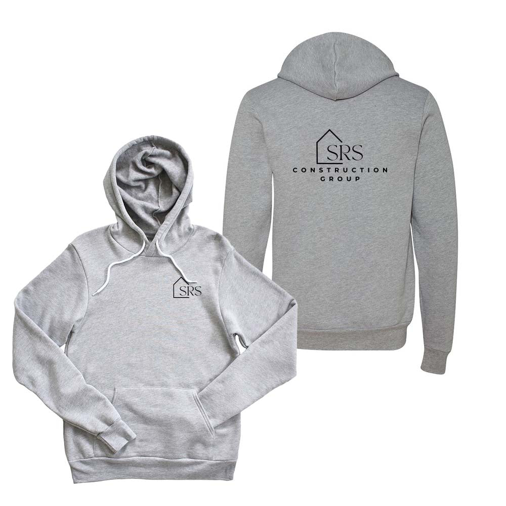 LOGO HOODIE ~ SRS CONSTRUCTION ~ youth & adult ~ classic unisex fit