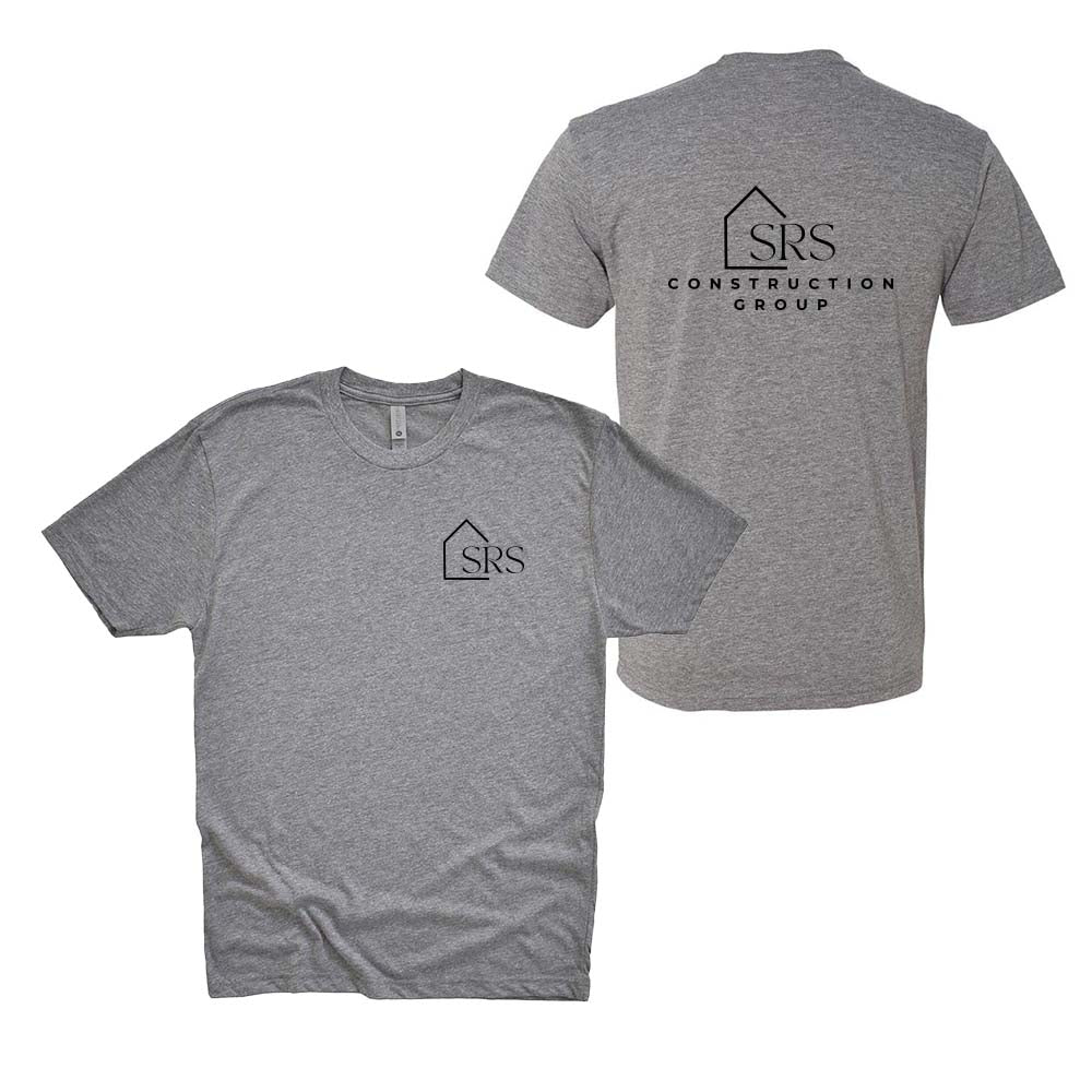 LOGO TEE ~ SRS CONSTRUCTION ~ youth & adult ~ classic unisex fit