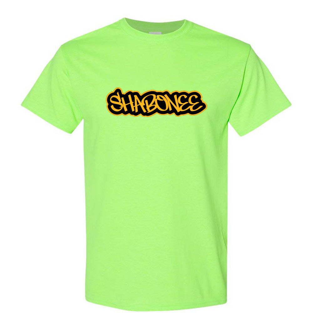 Graffiti Shabonee ~ Cotton T-Shirt ~ Shabonee Elementary School