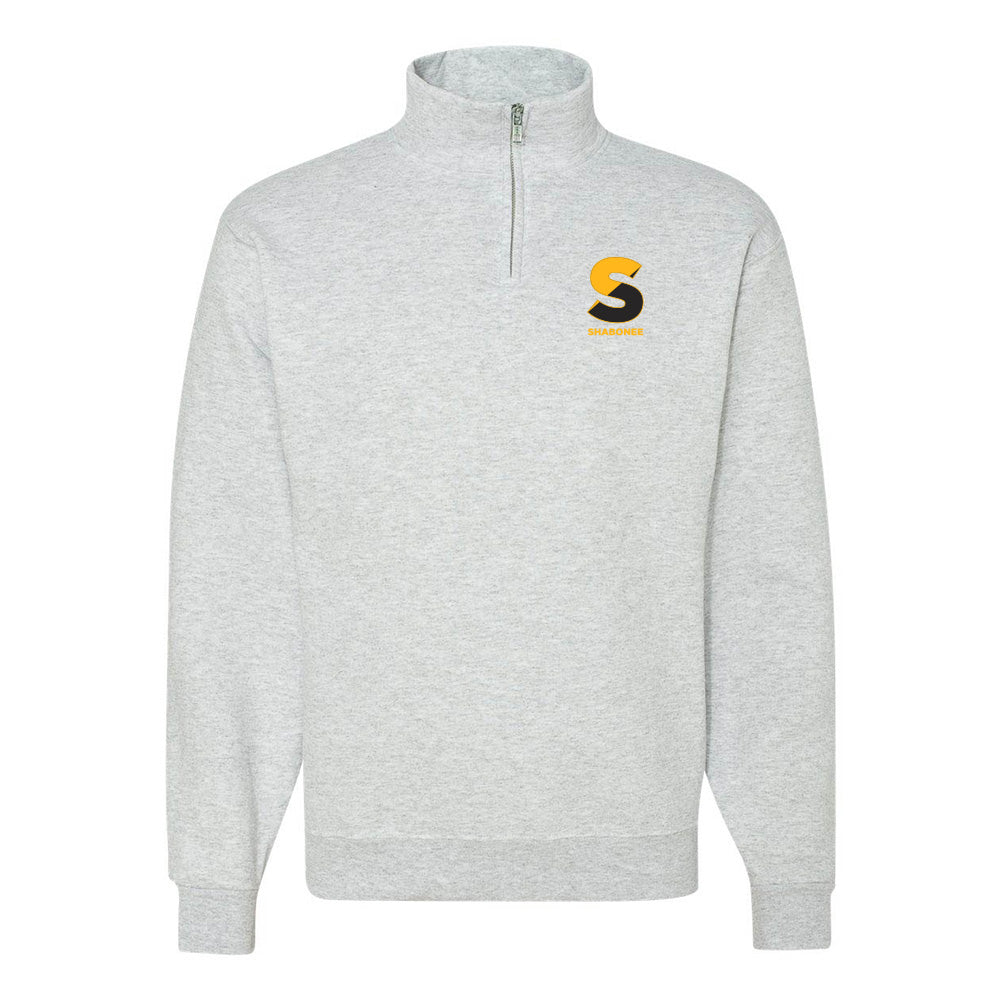 Split S ~ Quarter Zip Sweatshirt ~ Shabonee Elementary School
