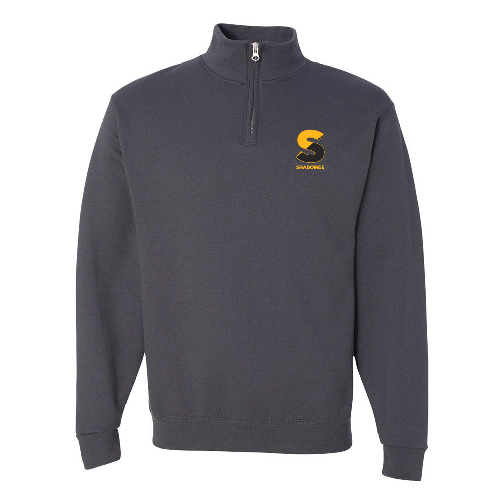 Split S ~ Quarter Zip Sweatshirt ~ Shabonee Elementary School