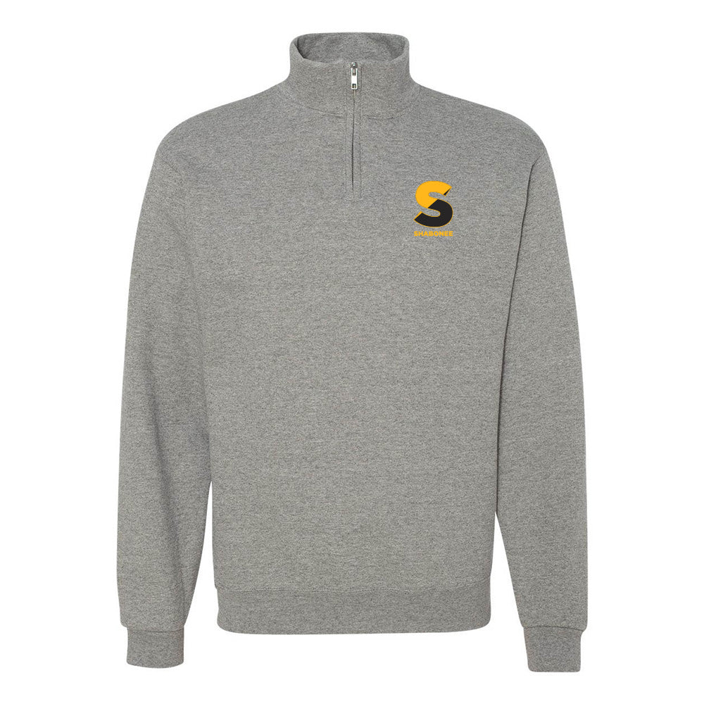 Split S ~ Quarter Zip Sweatshirt ~ Shabonee Elementary School