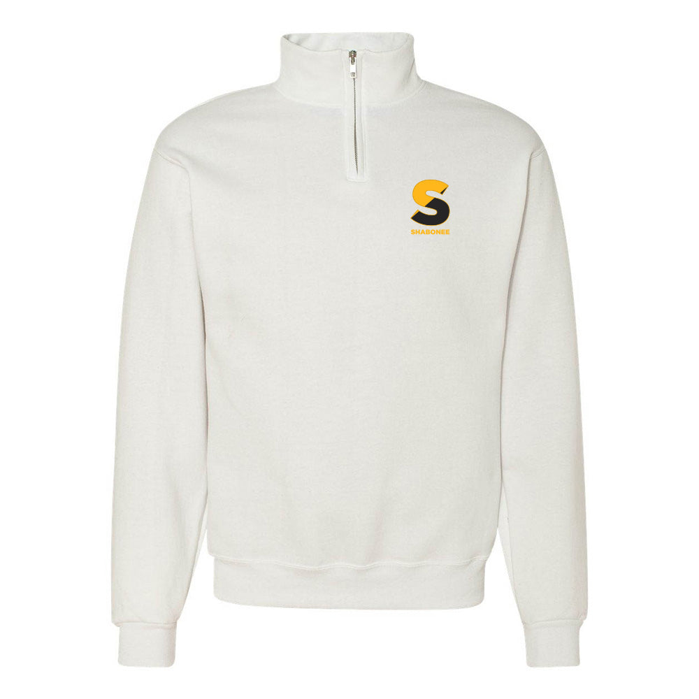 Split S ~ Quarter Zip Sweatshirt ~ Shabonee Elementary School