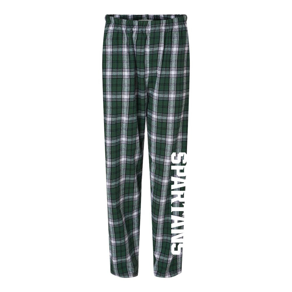 SPARTANS FLANNEL PANTS ~ SPARTANS BASEBALL ~ youth & adult ~ classic fit