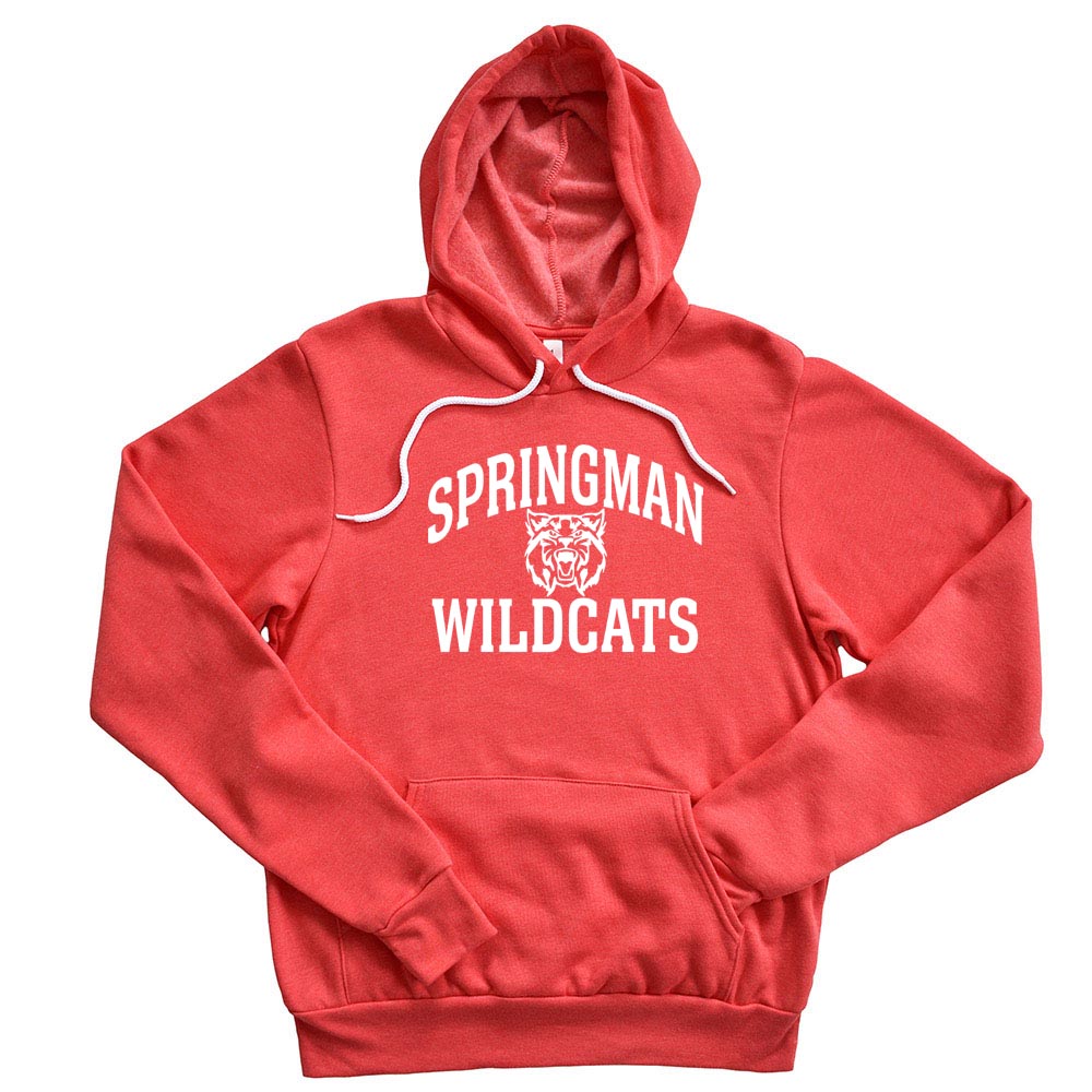 Mascot Arc ~ Hoodie ~ Springman Middle School