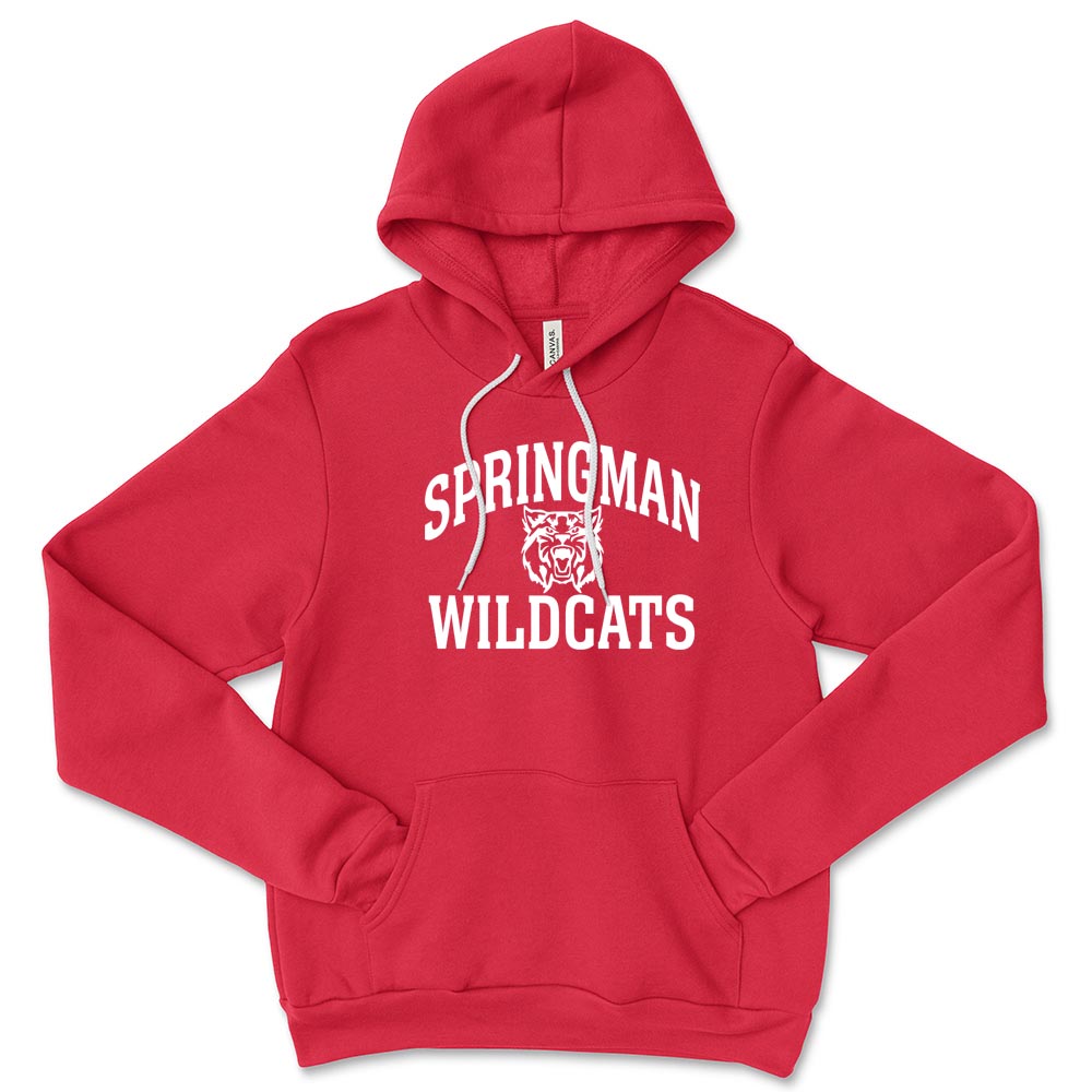 Mascot Arc ~ Hoodie ~ Springman Middle School