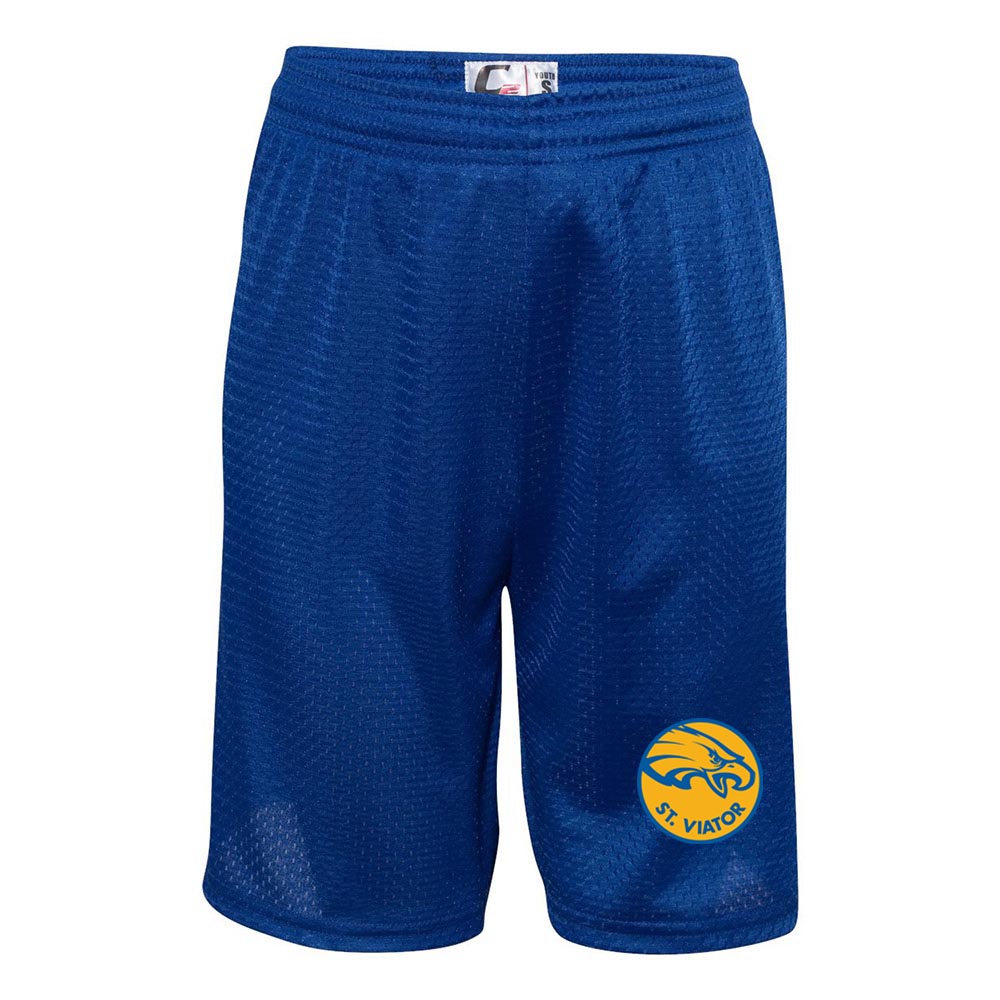 St Viator Badge Mesh Shorts ~ St. Viator School
