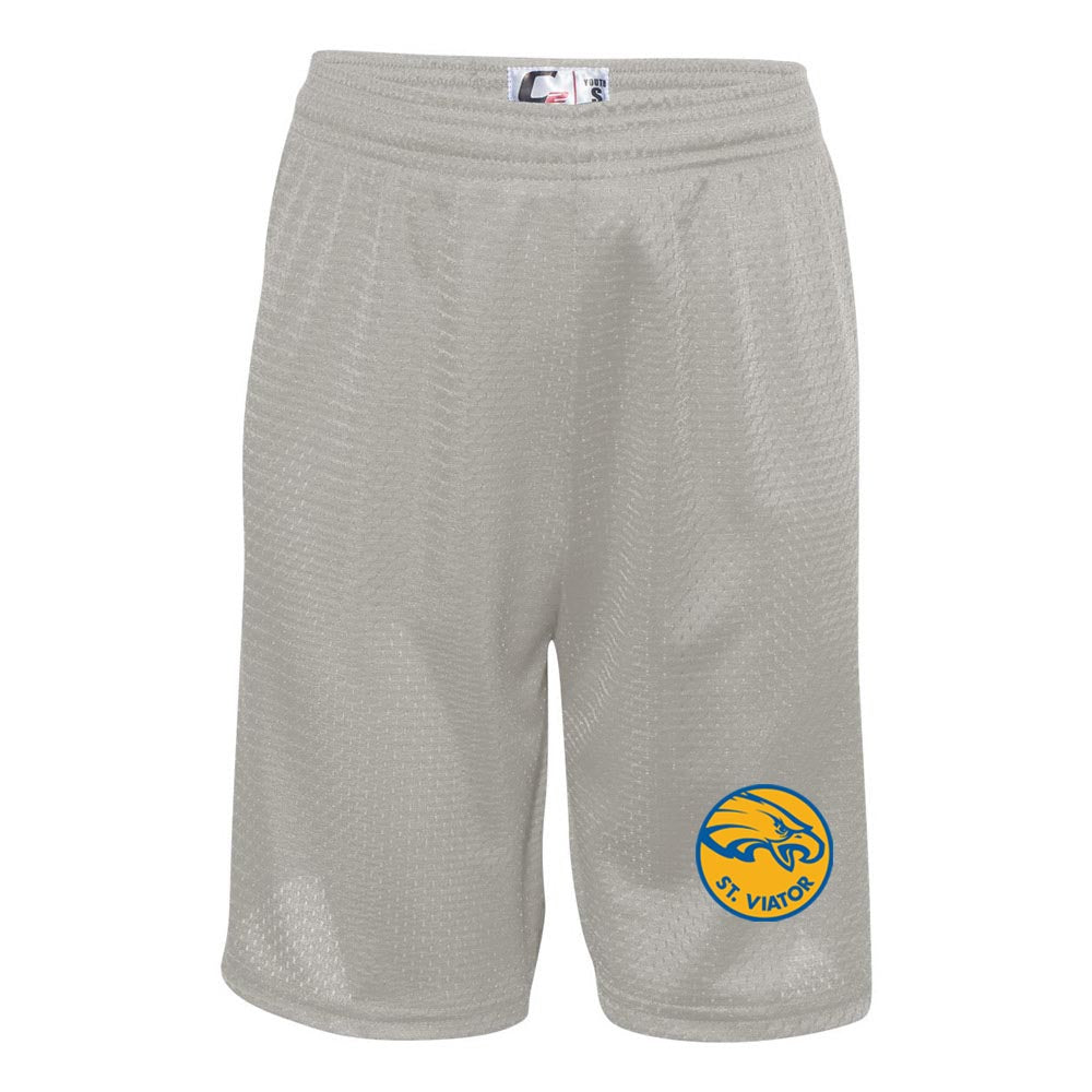 St Viator Badge Mesh Shorts ~ St. Viator School