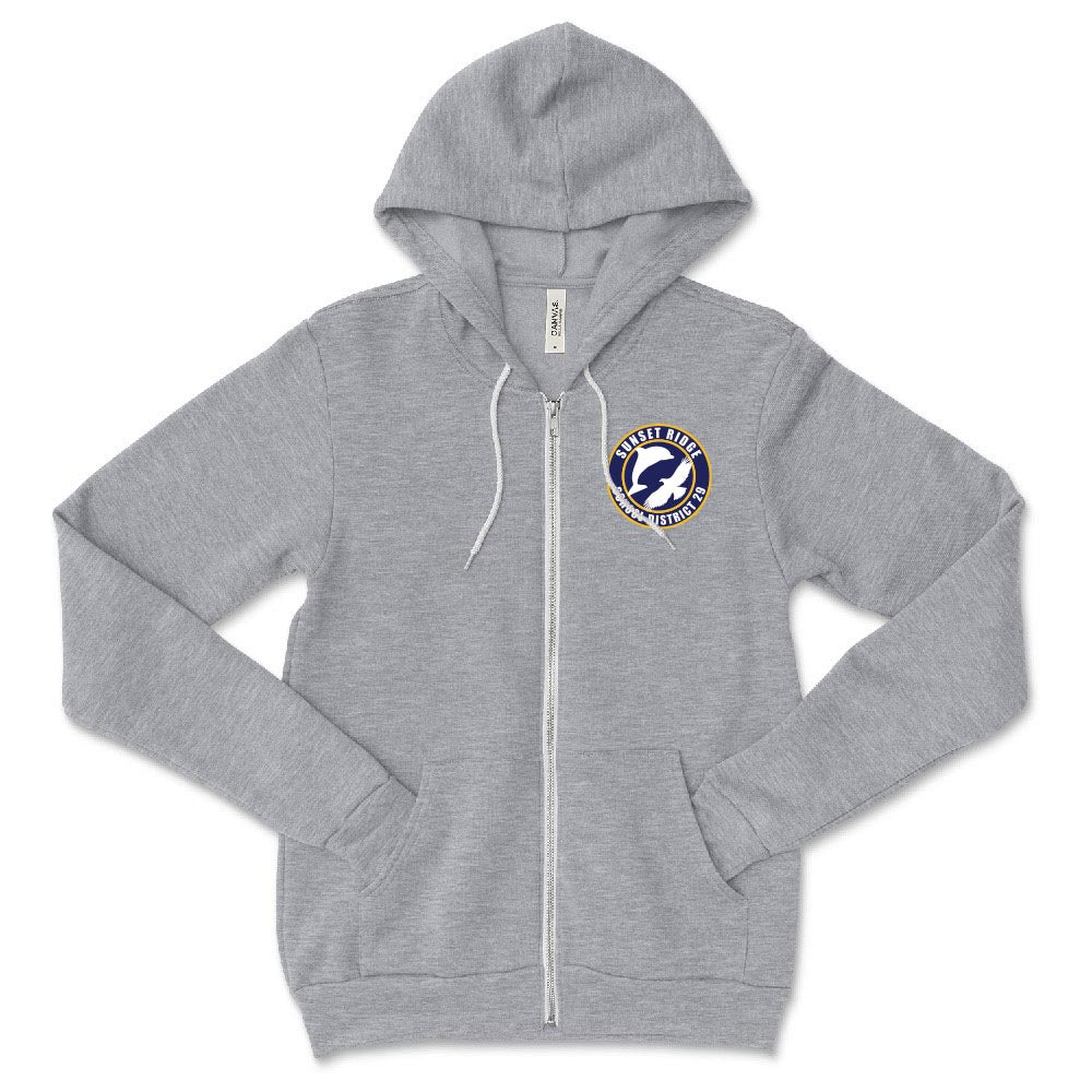 Logo ~ Zip Hoodie ~ Sunset Ridge School District 29