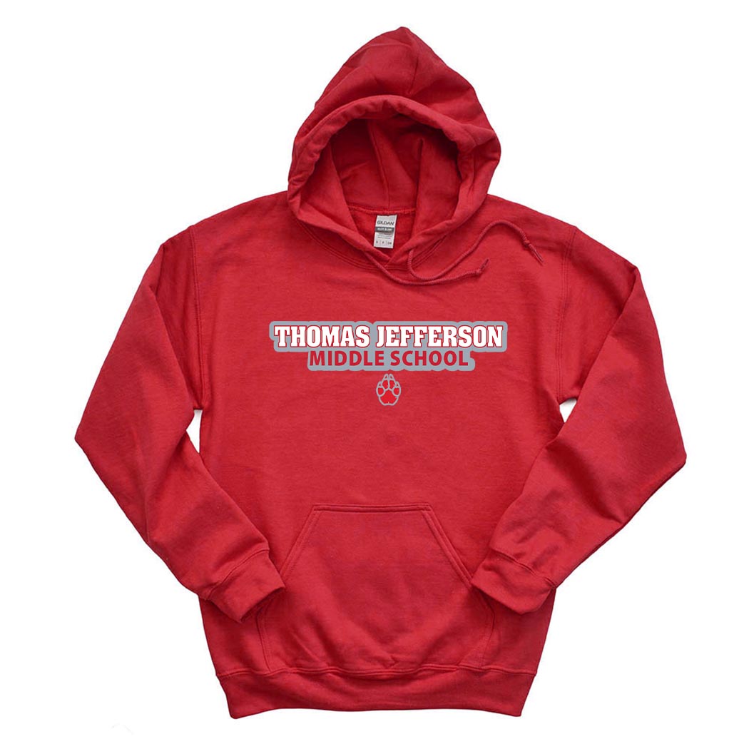Block Shadow ~ Hoodie ~ Thomas Jefferson Middle School
