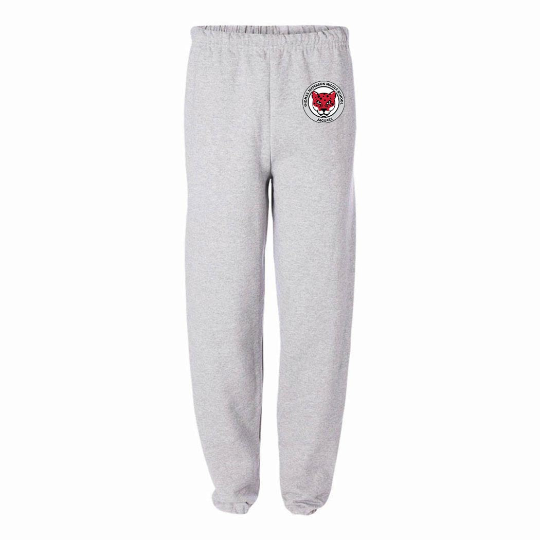 School Logo ~ Sweatpants ~ Thomas Jefferson Middle School