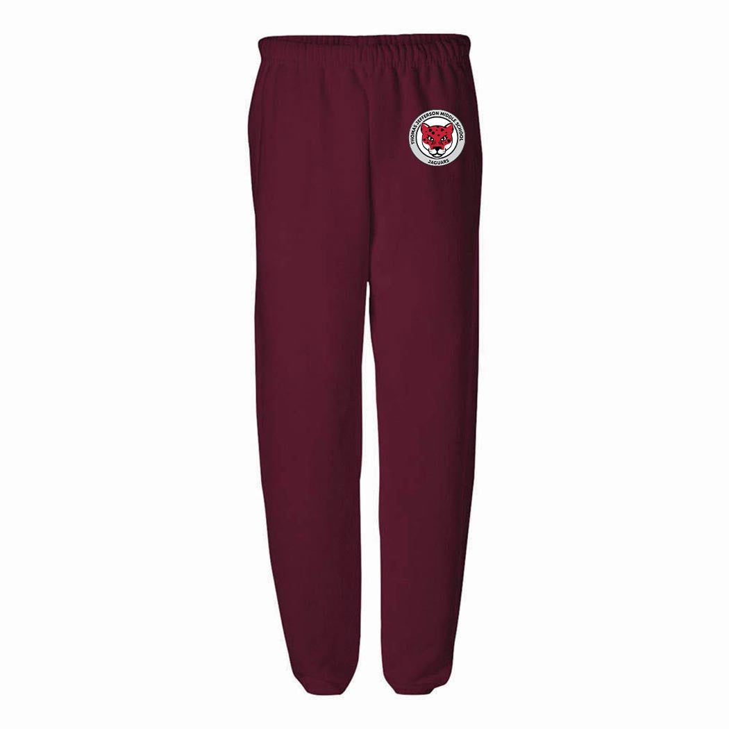 School Logo ~ Sweatpants ~ Thomas Jefferson Middle School