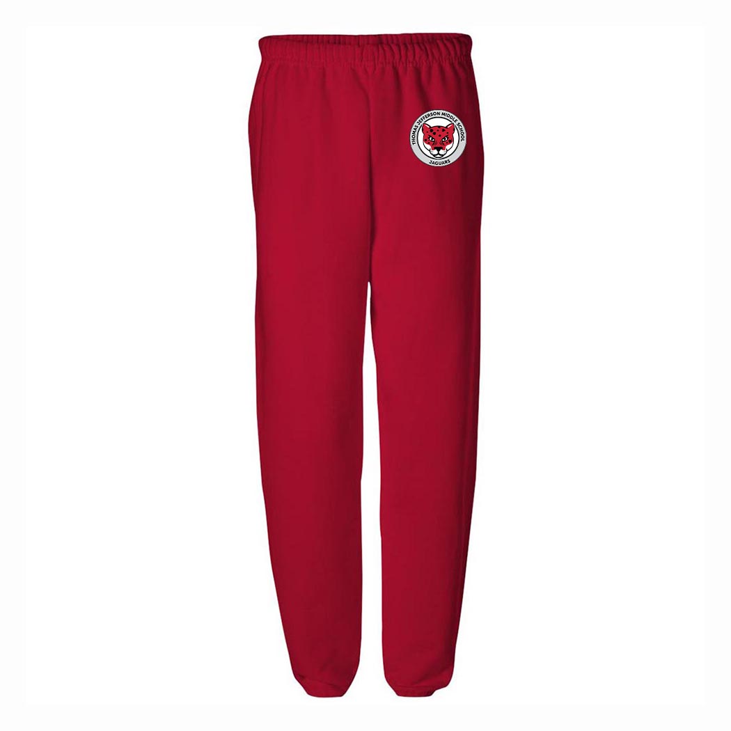 School Logo ~ Sweatpants ~ Thomas Jefferson Middle School