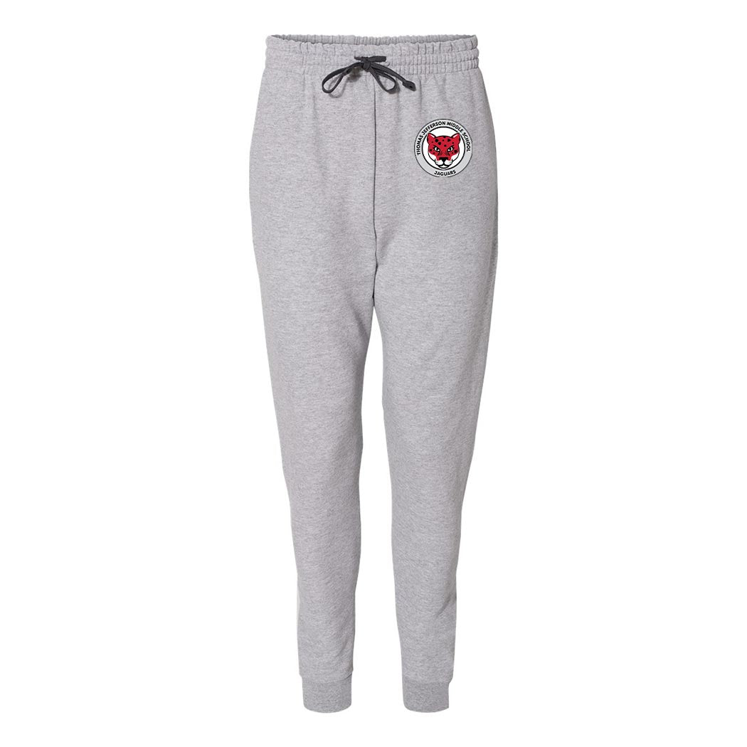 School Logo ~ Jogger Sweatpants ~ Thomas Jefferson Middle School