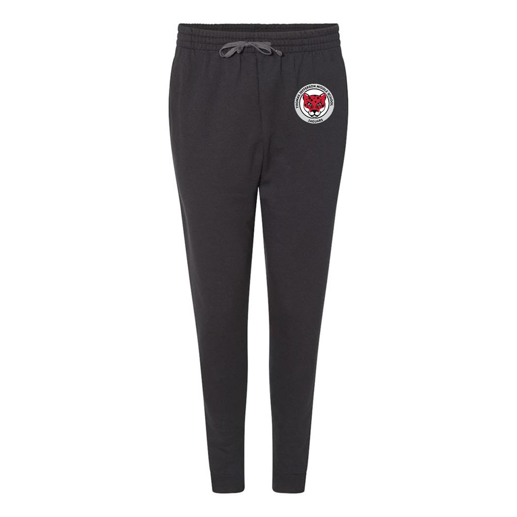 School Logo ~ Jogger Sweatpants ~ Thomas Jefferson Middle School