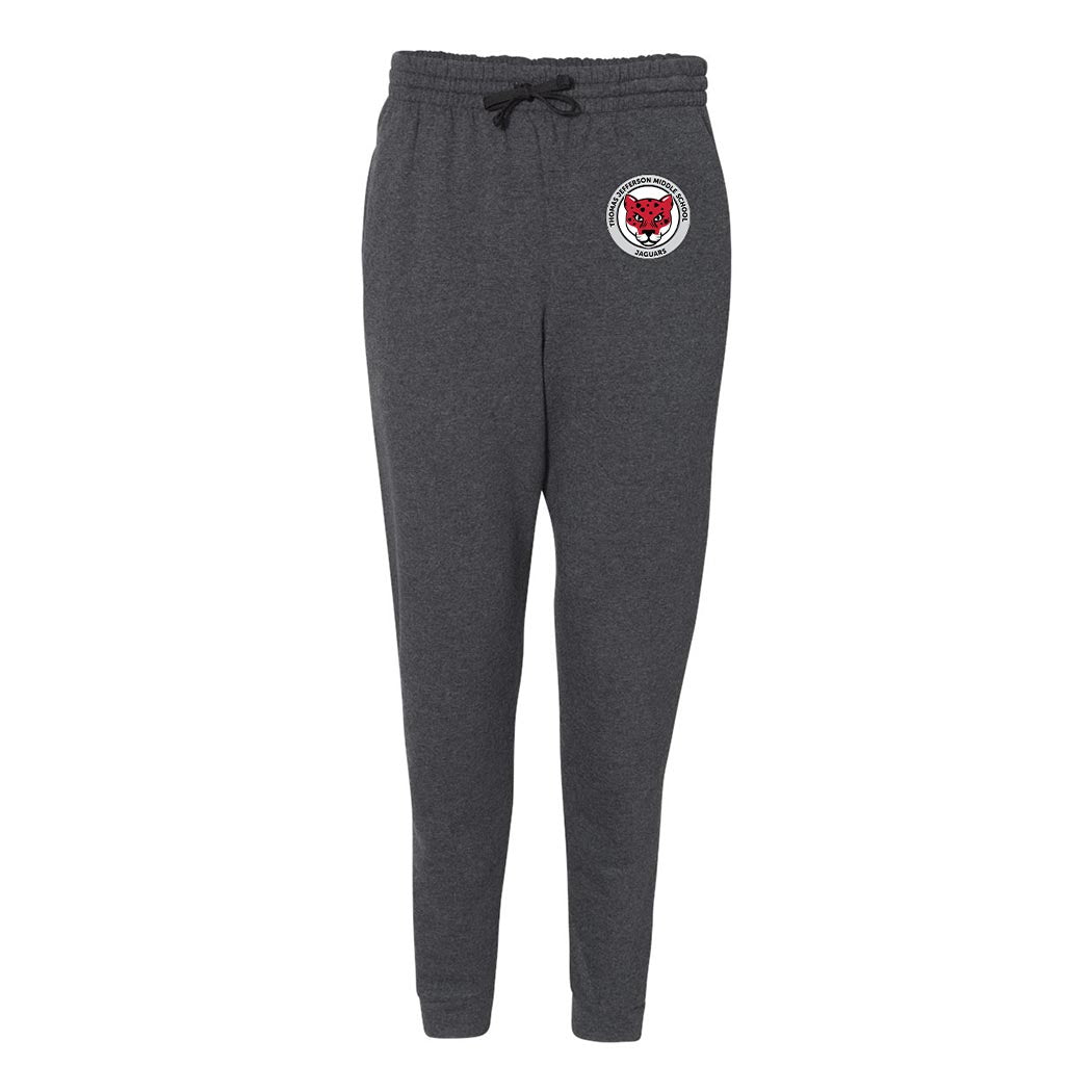 School Logo ~ Jogger Sweatpants ~ Thomas Jefferson Middle School
