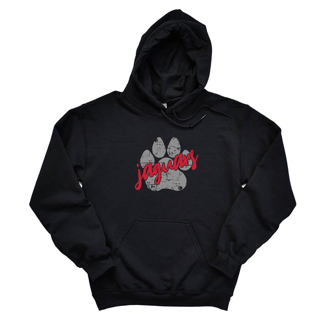 Jaguars Paw ~ Hoodie ~ Thomas Jefferson Middle School