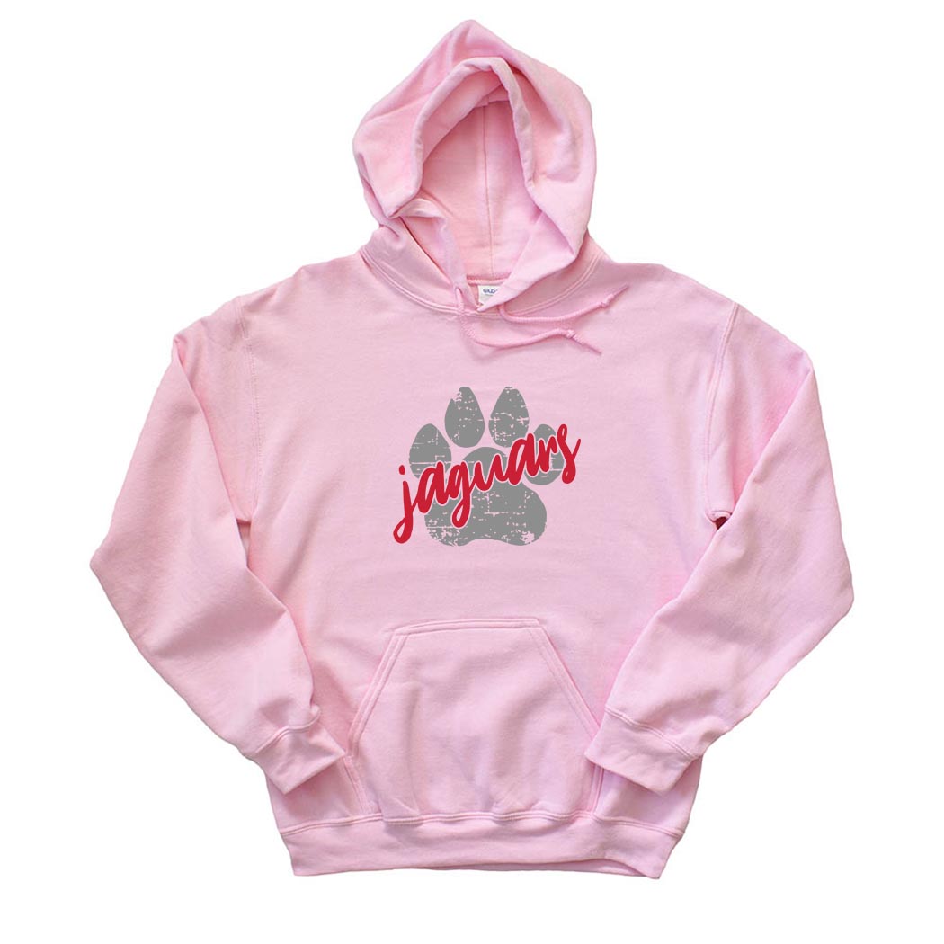 Jaguars Paw ~ Hoodie ~ Thomas Jefferson Middle School