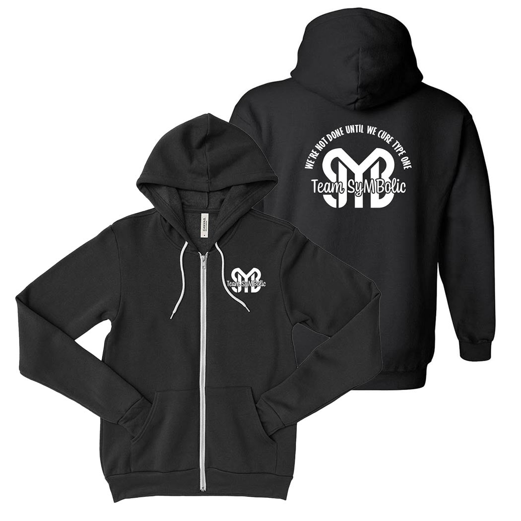 Logo ~ Zip Hoodie ~ Team Symbolic