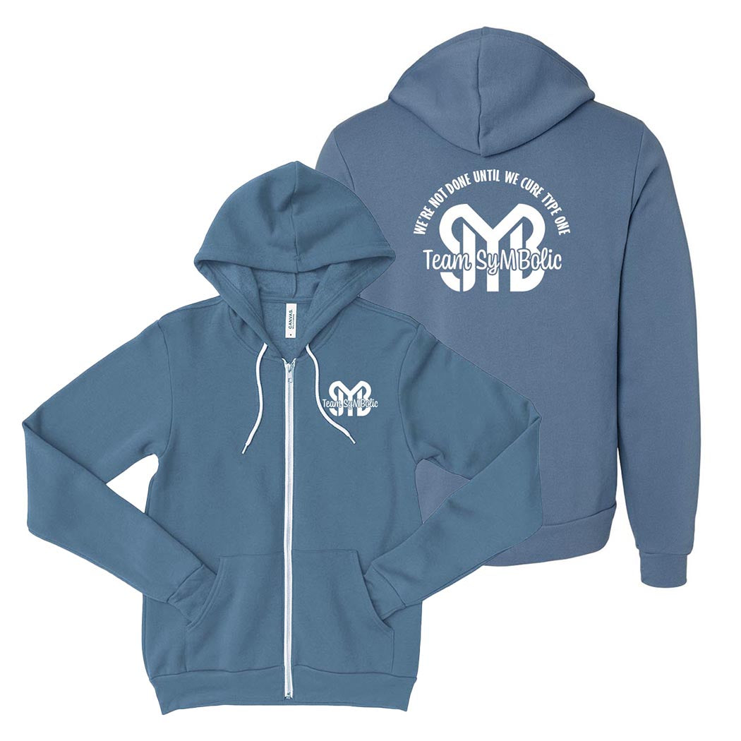 Logo ~ Zip Hoodie ~ Team Symbolic