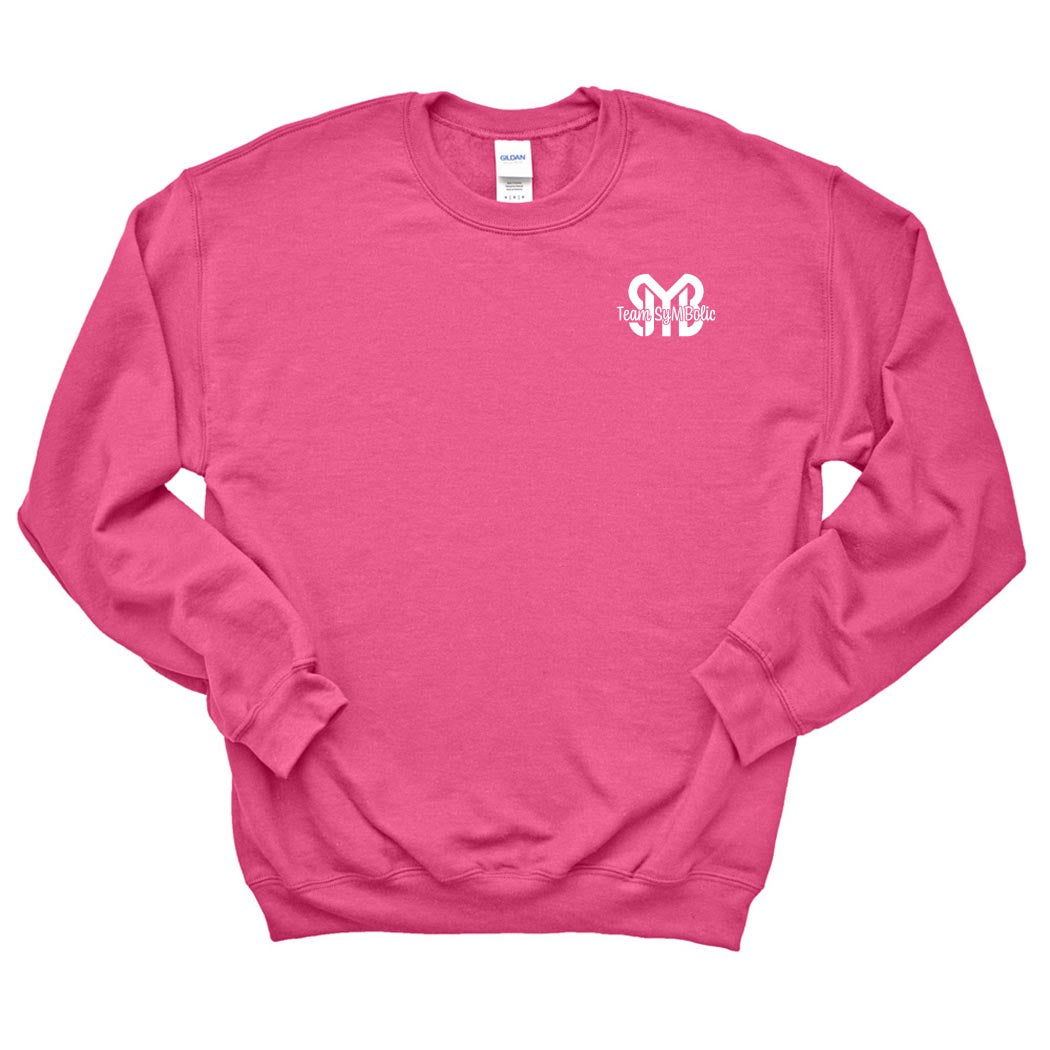 Logo ~ Raglan Crewneck Sweatshirt ~ Team Symbolic