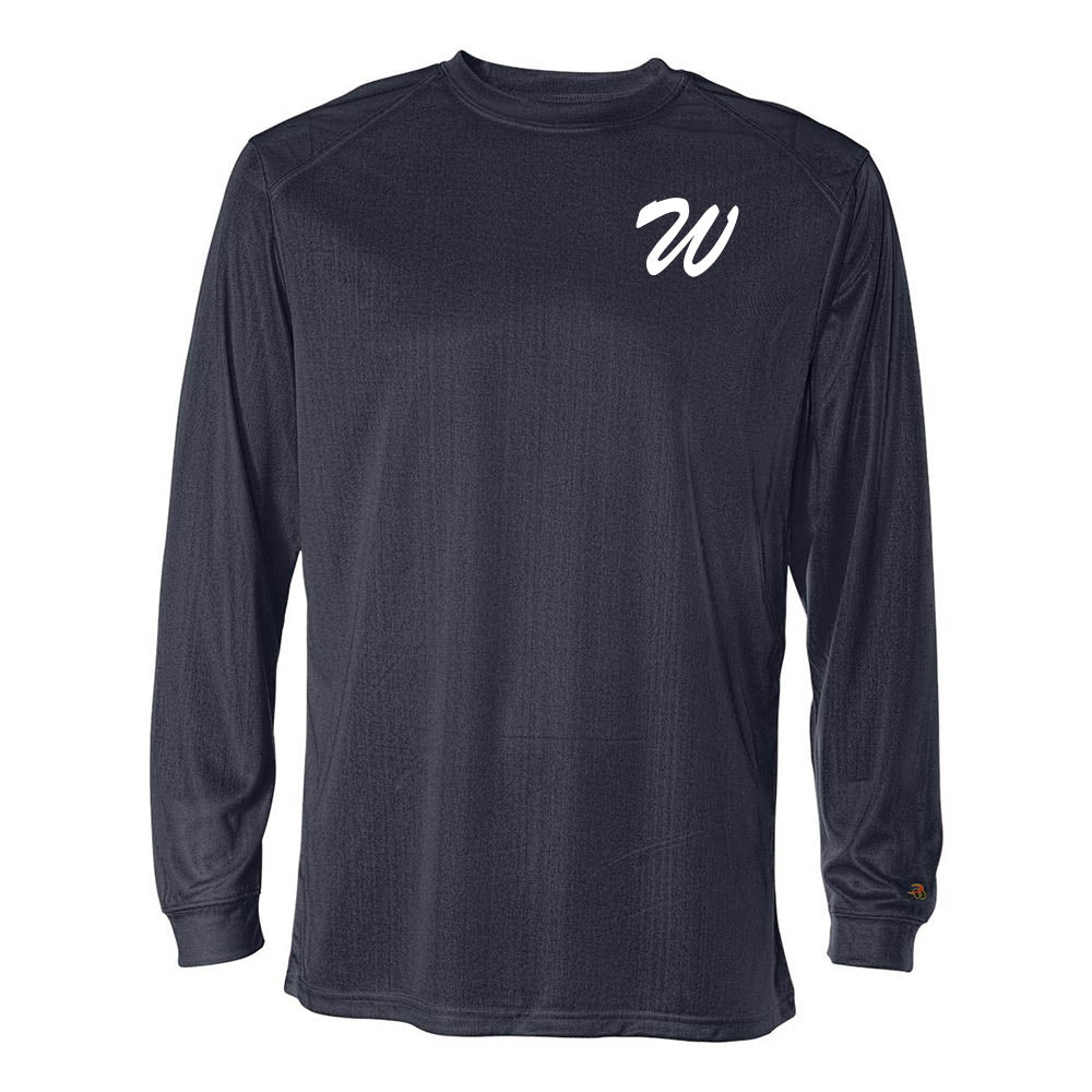 Travel Team ~ B-Core Long Sleeve T-Shirt ~ Wilmette Baseball