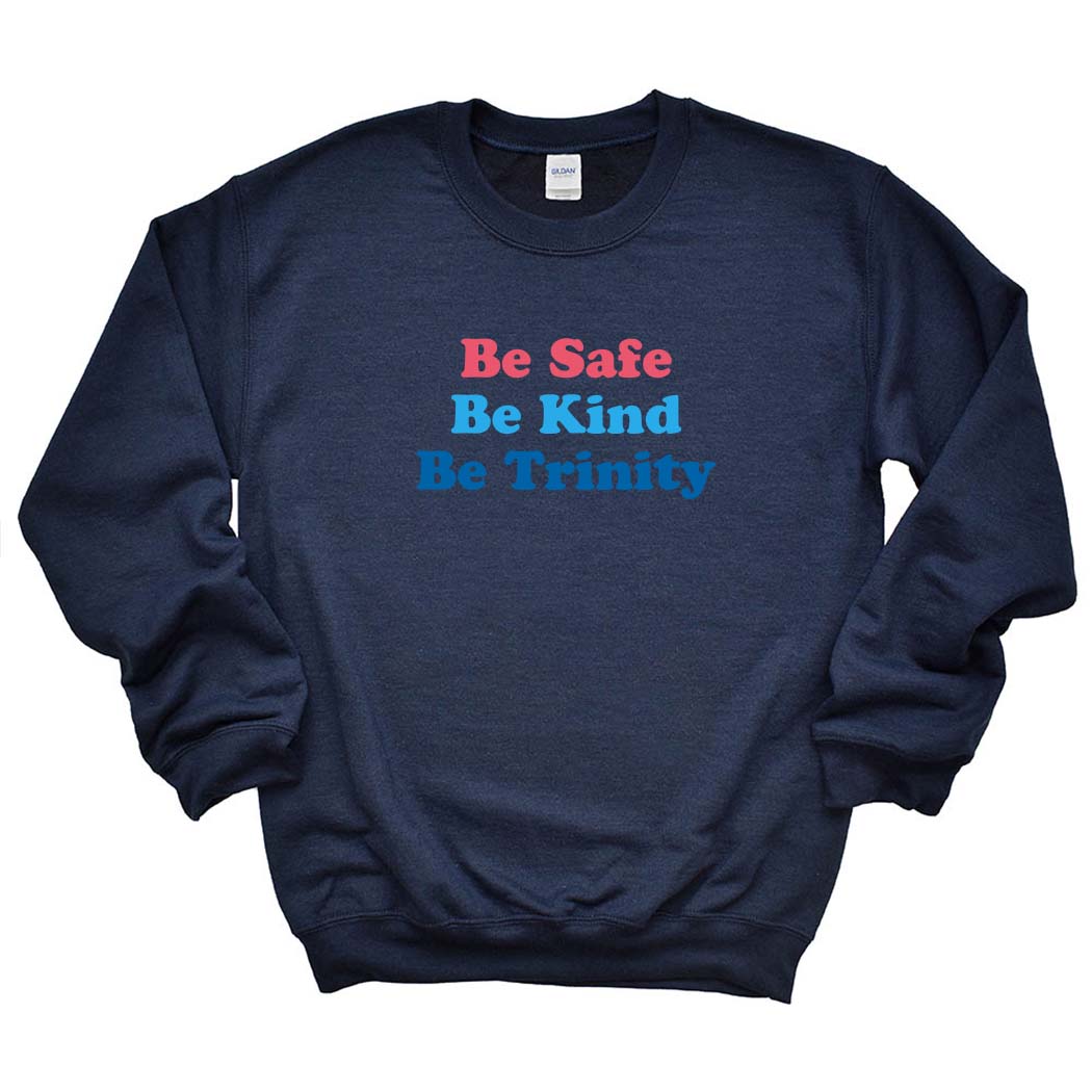 Be Trinity ~ Raglan Crewneck Sweatshirt ~ Trinity Nursery School