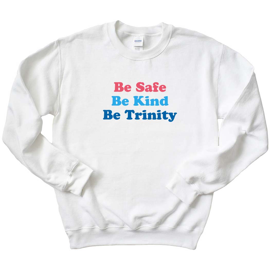 Be Trinity ~ Raglan Crewneck Sweatshirt ~ Trinity Nursery School