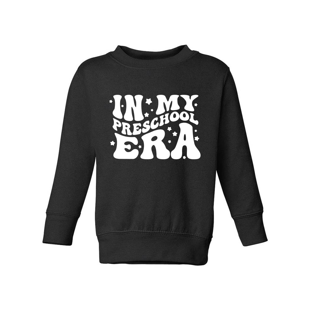 In My Preschool Era ~ Toddler Crewneck Sweatshirt ~ Trinity Nursery School