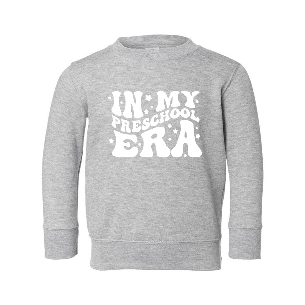 In My Preschool Era ~ Toddler Crewneck Sweatshirt ~ Trinity Nursery School