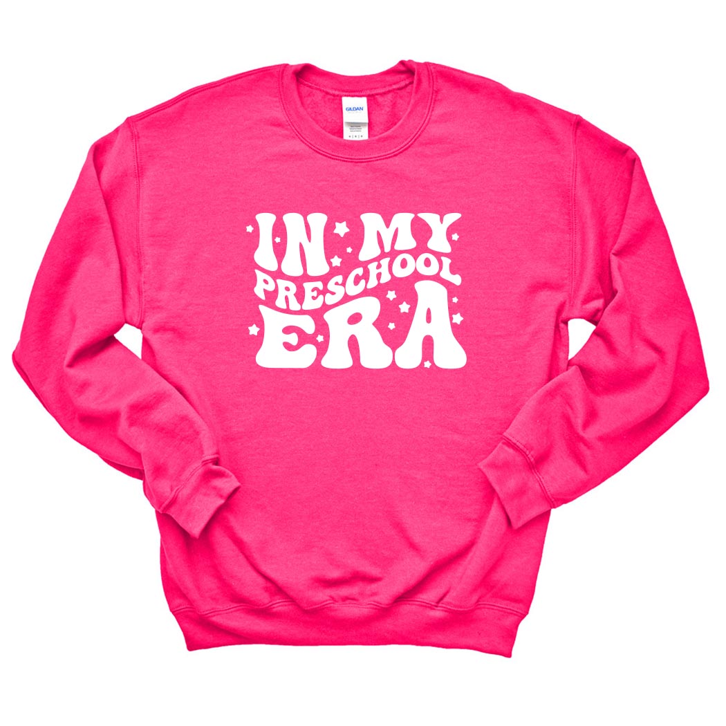 In My Preschool Era ~ Raglan Crewneck Sweatshirt ~ Trinity Nursery School