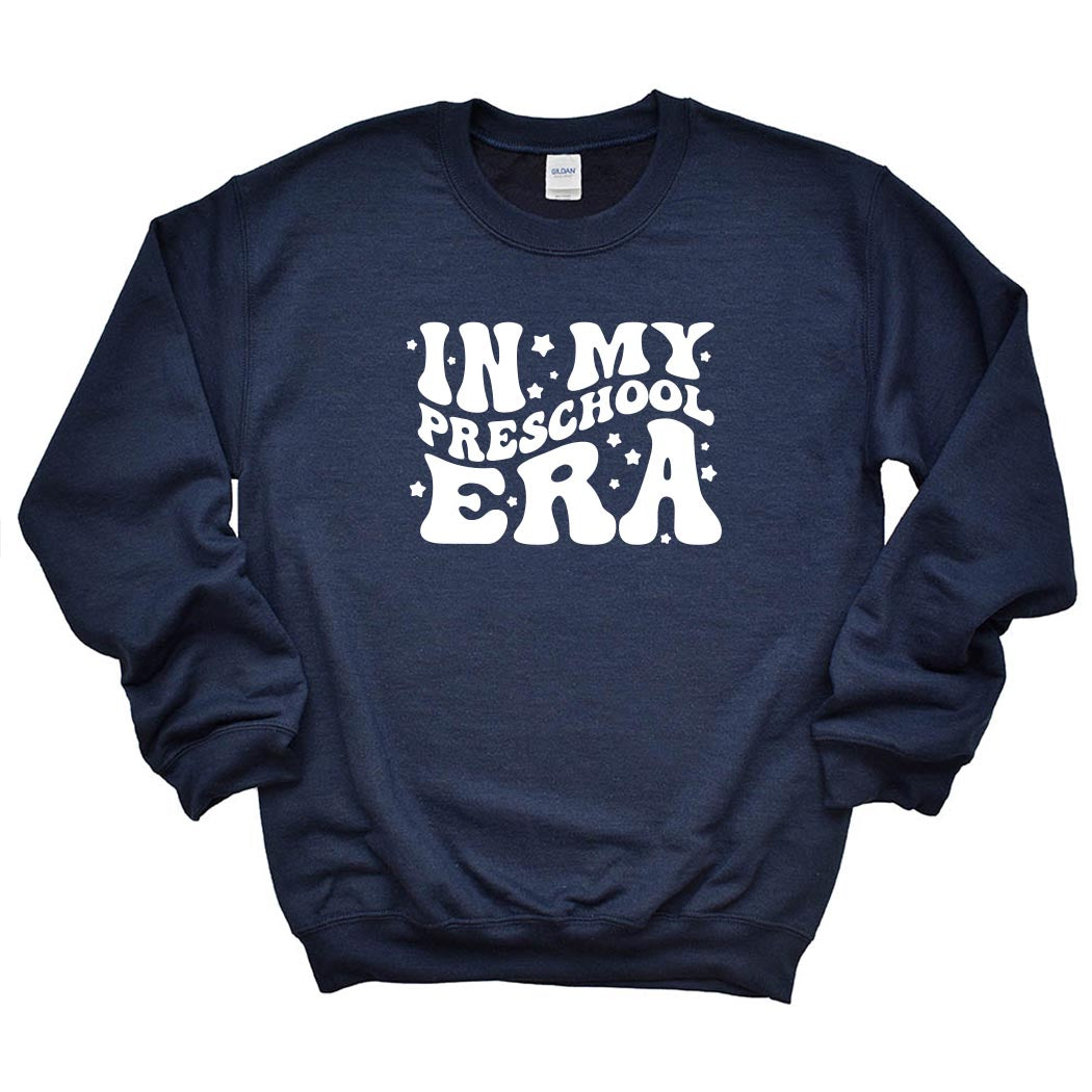 In My Preschool Era ~ Raglan Crewneck Sweatshirt ~ Trinity Nursery School