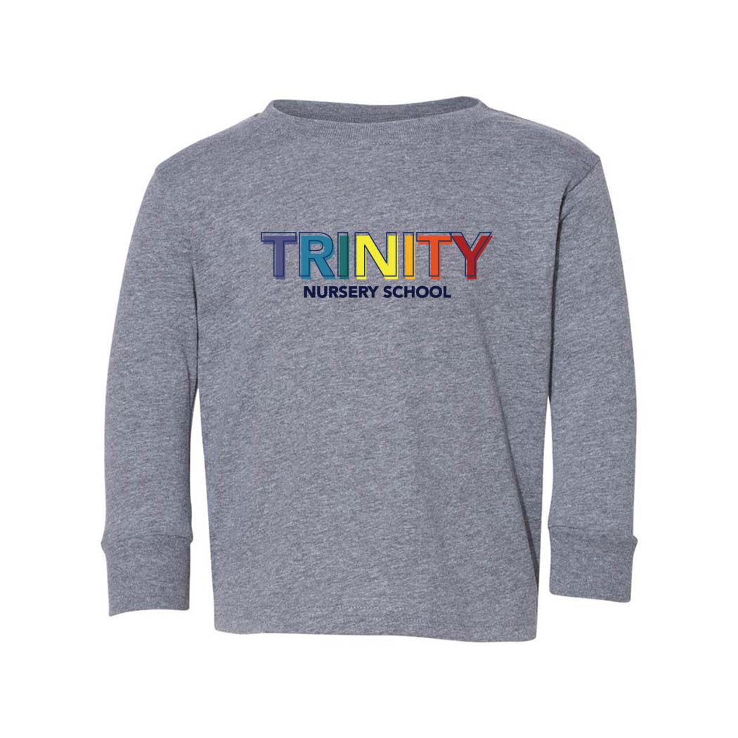 Trinity Rainbow ~ Toddler Long Sleeve T-Shirt ~ Trinity Nursery School