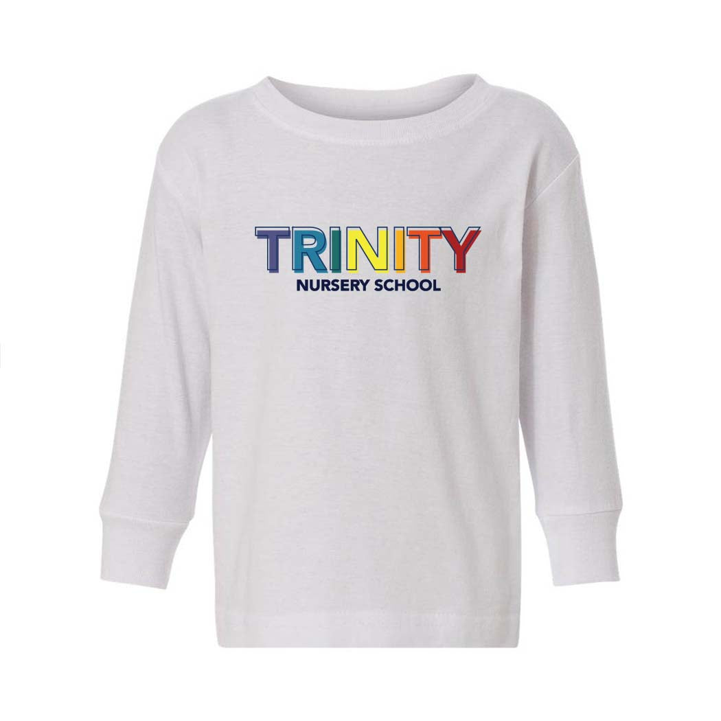 Trinity Rainbow ~ Toddler Long Sleeve T-Shirt ~ Trinity Nursery School
