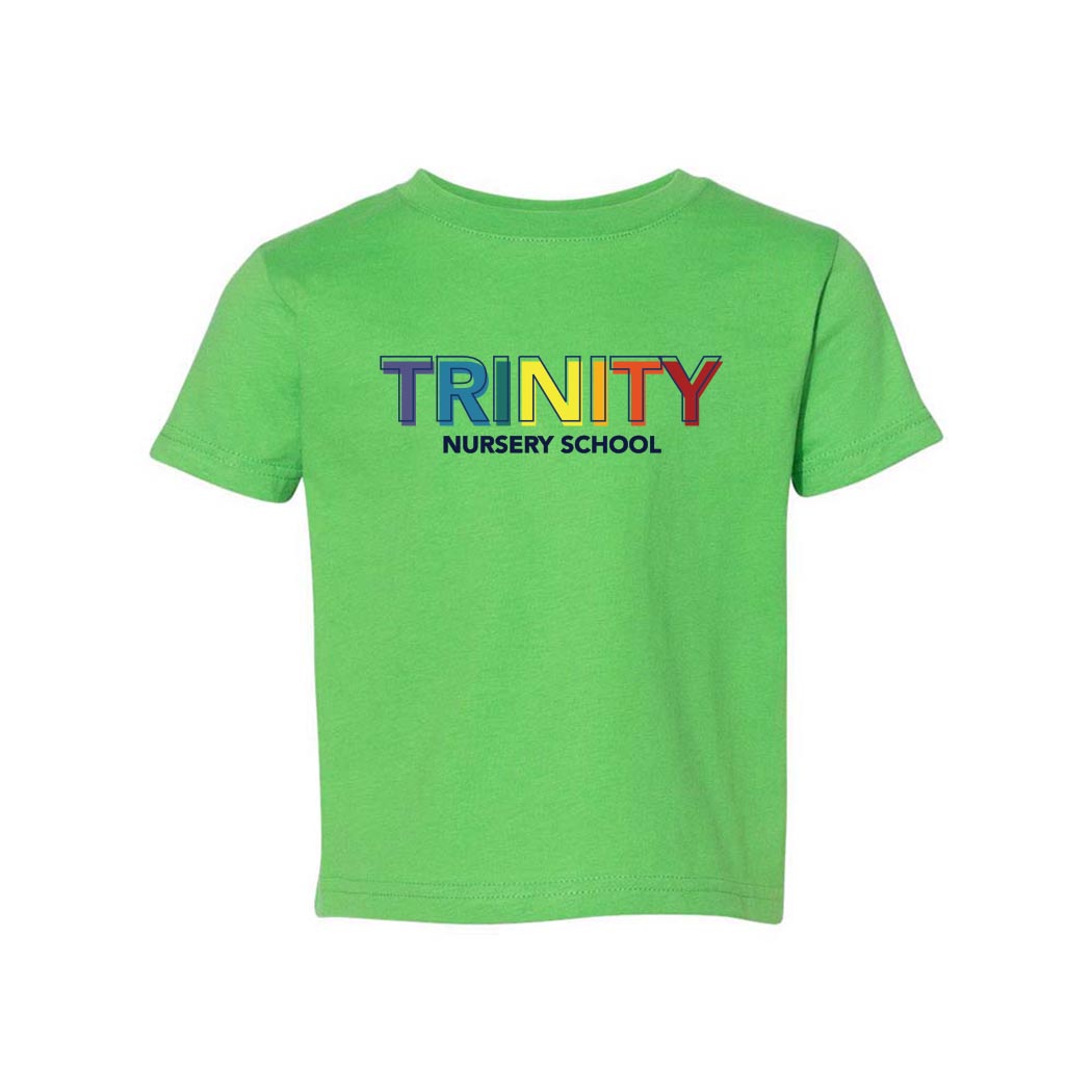 Trinity Rainbow ~ Toddler Cotton T-Shirt ~ Trinity Nursery School