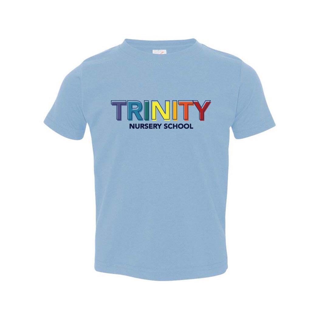 Trinity Rainbow ~ Toddler Cotton T-Shirt ~ Trinity Nursery School