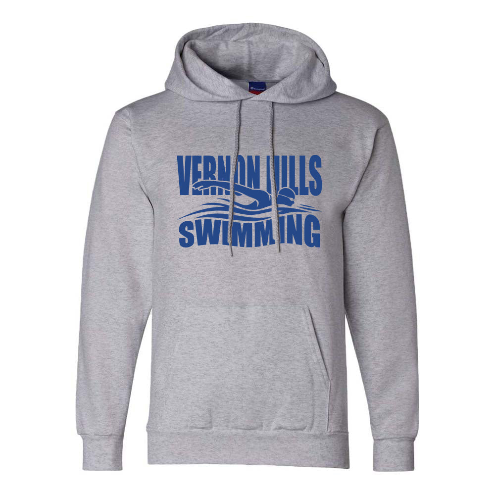 Vernon Hills Swimming ~ Champion Powerblend Hoodie ~ Vernon Hills High School Swim & Dive