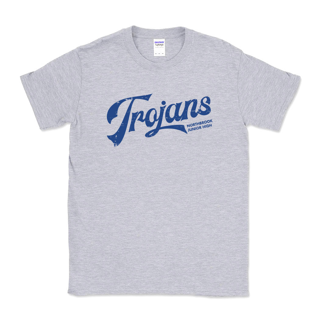 Vintage Script ~ Cotton T-Shirt ~ Northbrook Junior High School