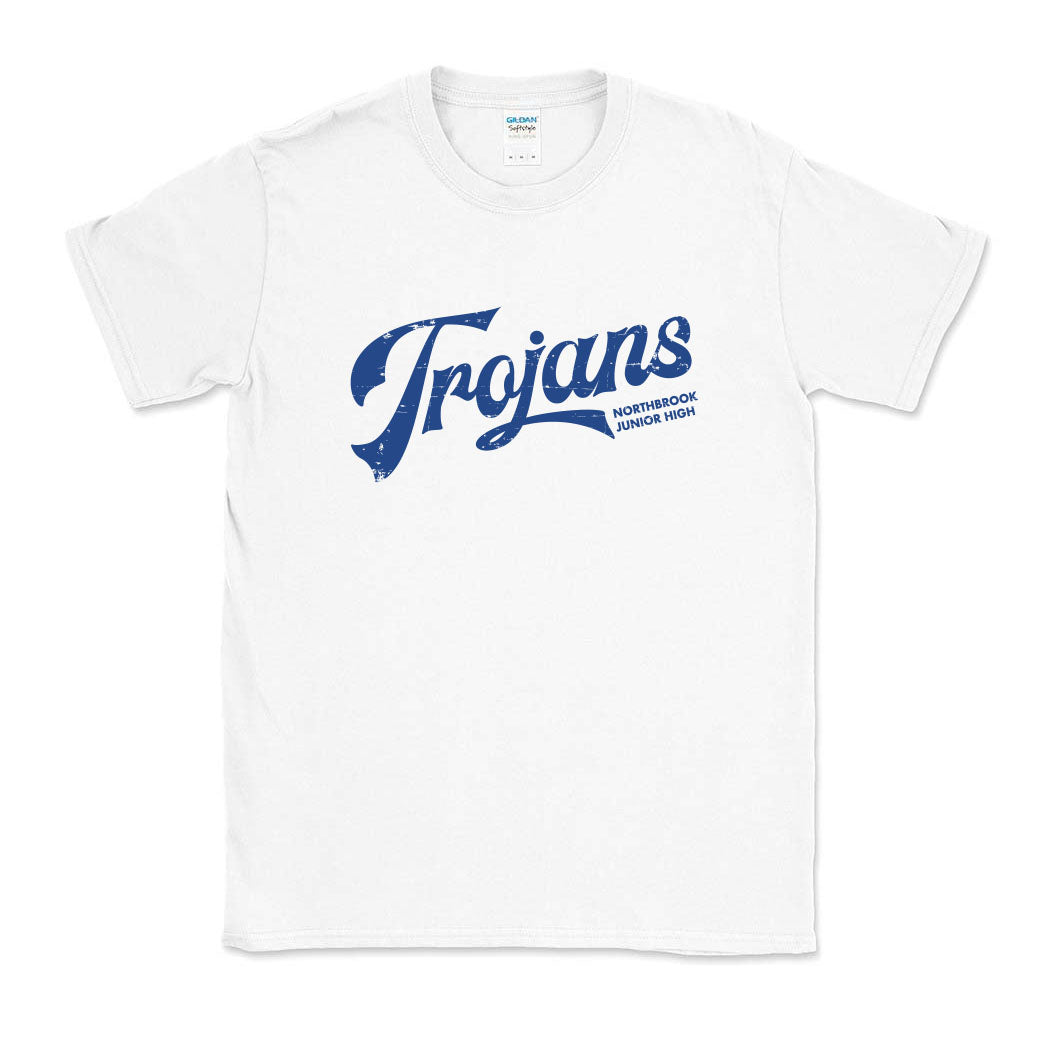 Vintage Script ~ Cotton T-Shirt ~ Northbrook Junior High School