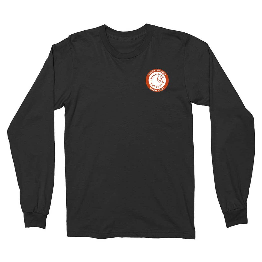 Badge ~ Long Sleeve T-Shirt ~ Wilmette Community Nursery School
