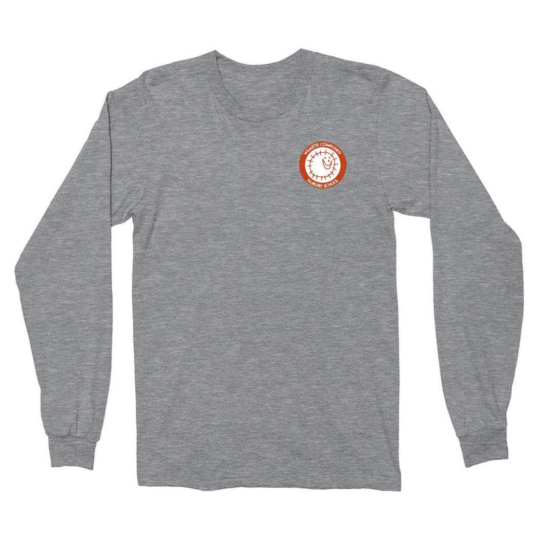 Badge ~ Long Sleeve T-Shirt ~ Wilmette Community Nursery School