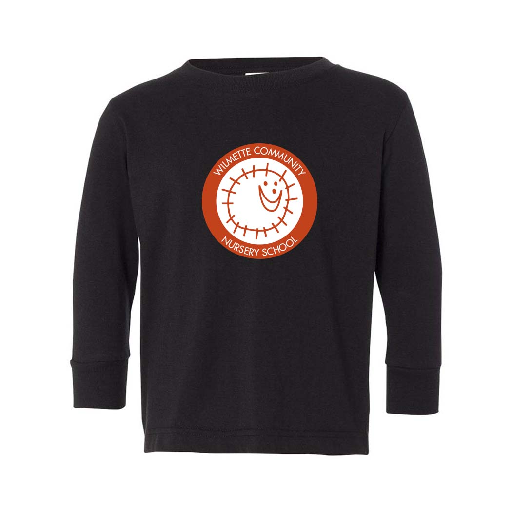 Badge ~ Youth Long Sleeve T-Shirt ~ Wilmette Community Nursery School