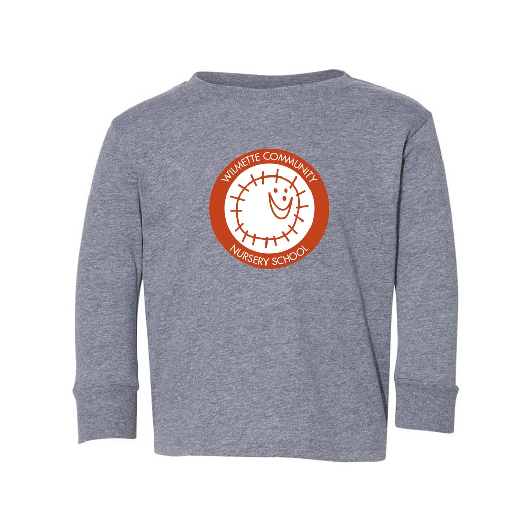 Badge ~ Youth Long Sleeve T-Shirt ~ Wilmette Community Nursery School