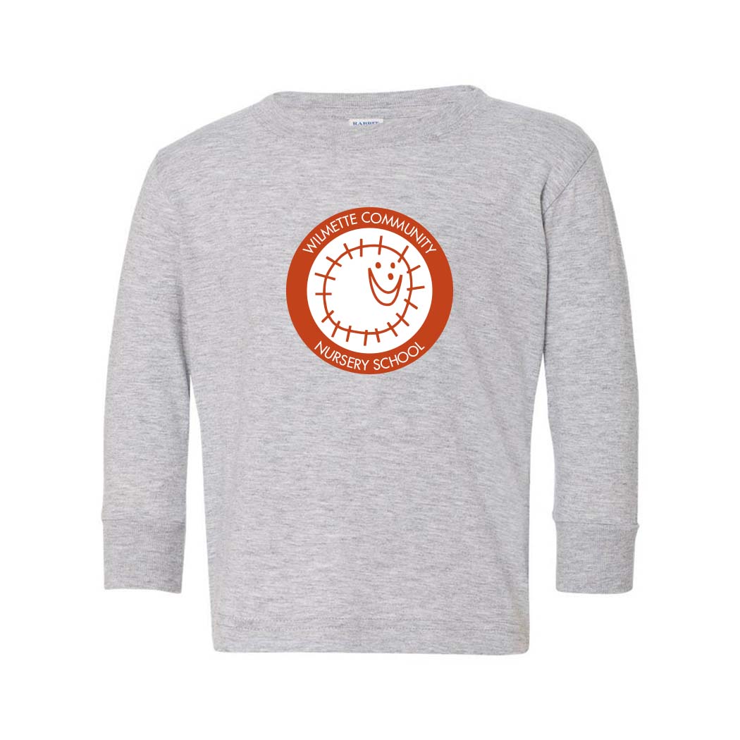 Badge ~ Youth Long Sleeve T-Shirt ~ Wilmette Community Nursery School