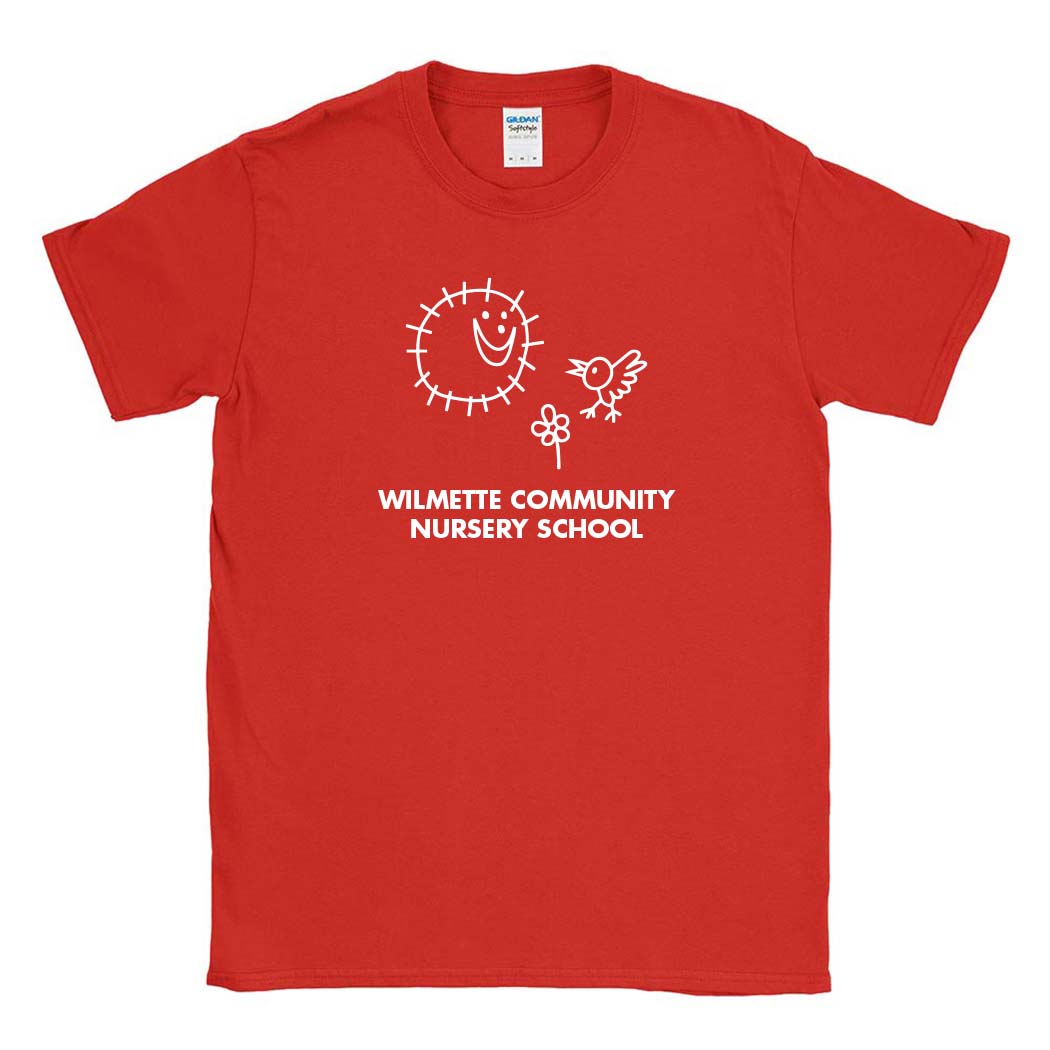 WCNS Drawing ~ Youth T-Shirt ~ Wilmette Community Nursery School