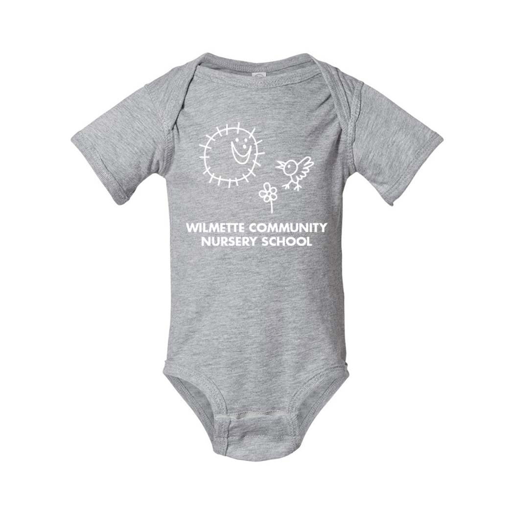 WCNS Drawing ~ Onesie ~ Wilmette Community Nursery School